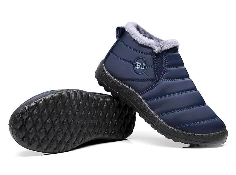 Women's Fleece Lined Snow Boots Purple — feature 10