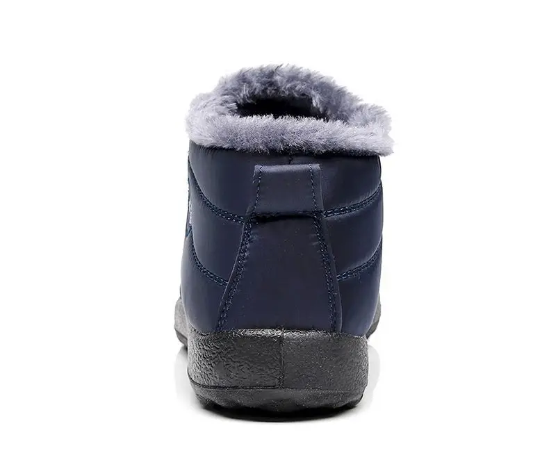 Women's Fleece Lined Snow Boots Purple — feature 11