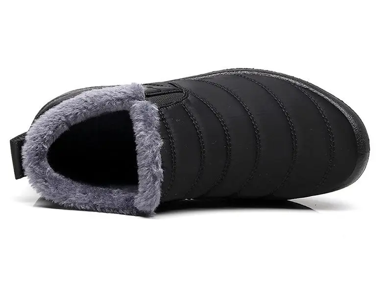 Women's Fleece Lined Snow Boots Purple — feature 8