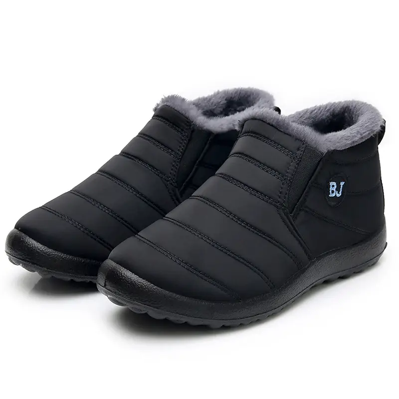 Women's Fleece Lined Snow Boots Purple - Image 3