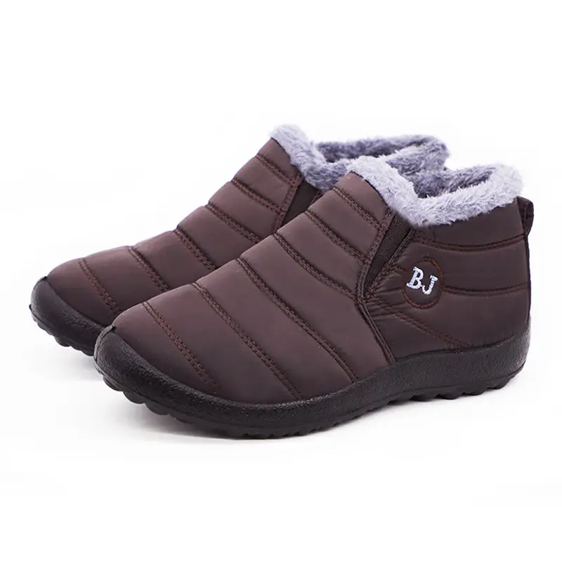 Women's Fleece Lined Snow Boots Purple - Image 4