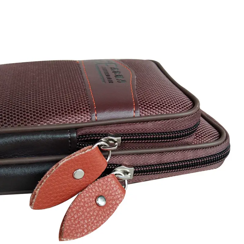 Vertical Oxford Mobile Phone Bag Black 5.5-6.5" - Image 2