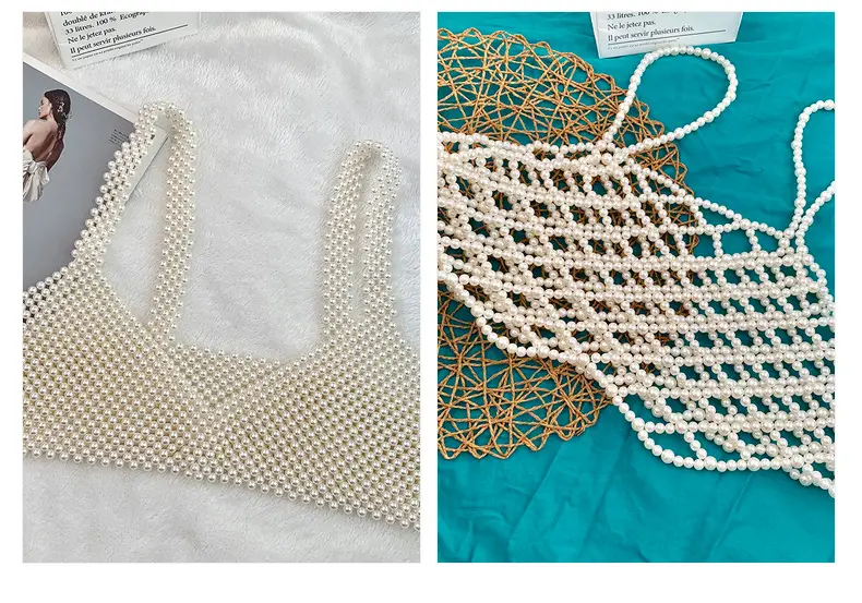 2020 New Handmade Beaded V-Neck Vest for Women — feature 16