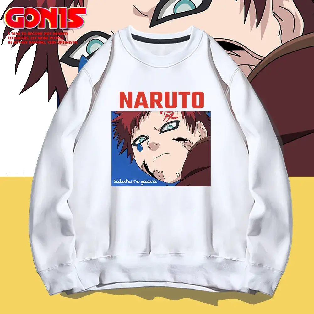 Naruto Anime Men's Black Sweatshirt Loose Fit - Image 11
