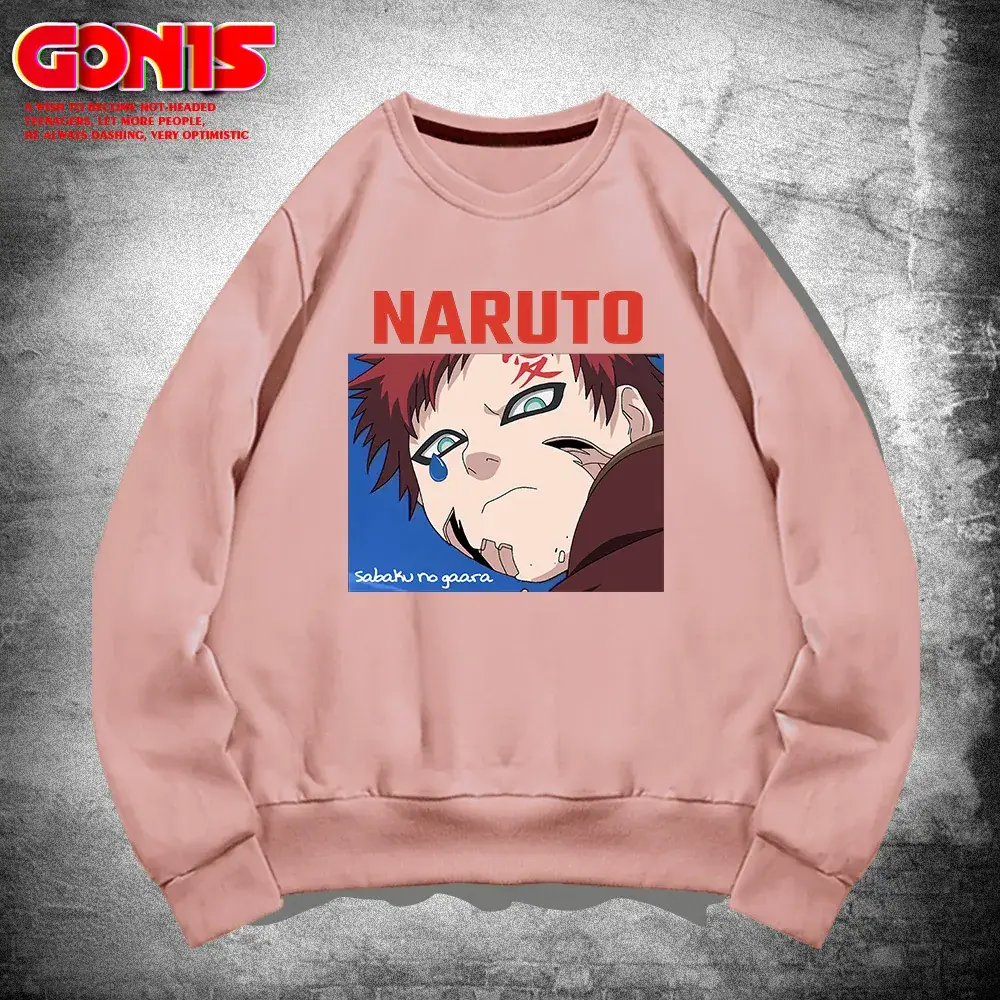 Naruto Anime Men's Black Sweatshirt Loose Fit - Image 7