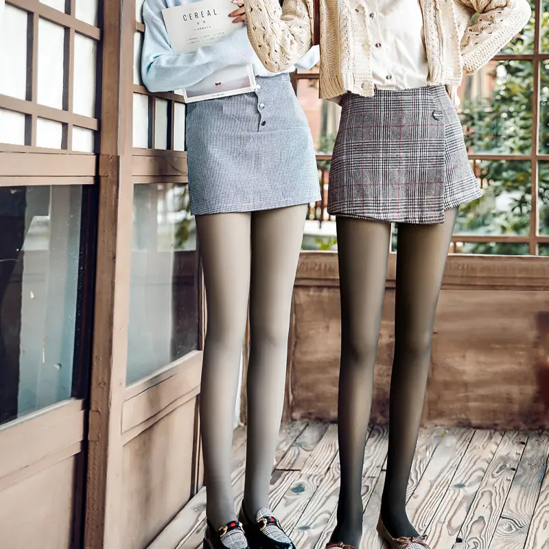Women Leggings Outerwear Velvet Thickened Autumn Winter Slimming Pants - Image 8