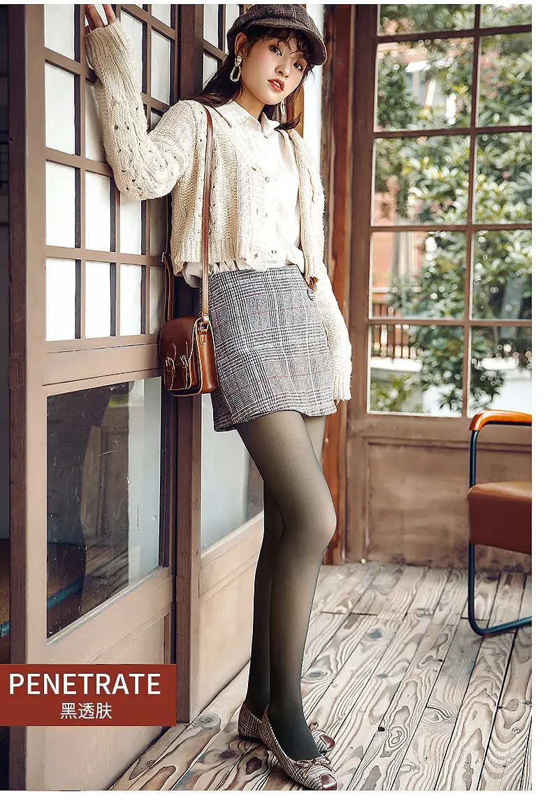 Women Leggings Outerwear Velvet Thickened Autumn Winter Slimming Pants — feature 16
