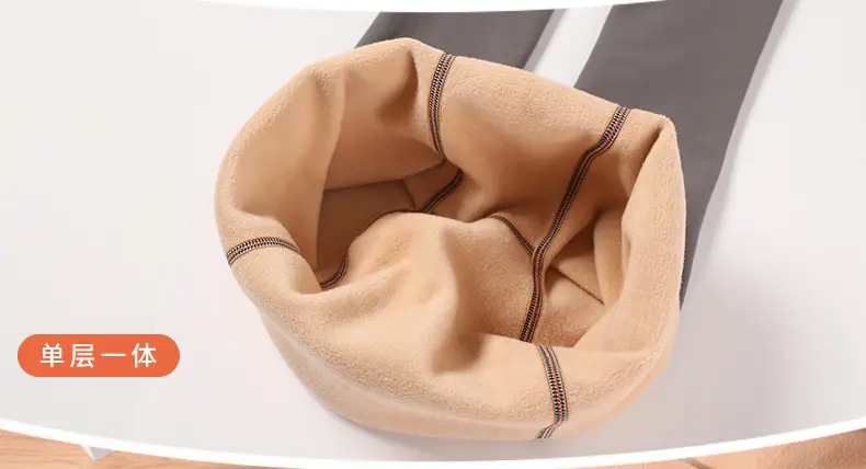 Women Leggings Outerwear Velvet Thickened Autumn Winter Slimming Pants — feature 9