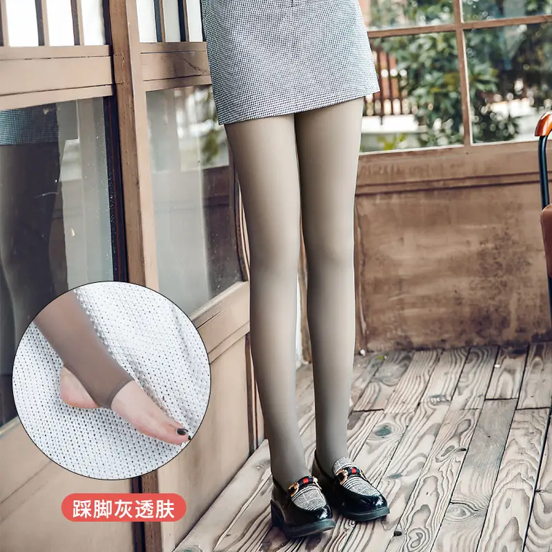 Women Leggings Outerwear Velvet Thickened Autumn Winter Slimming Pants - Image 3