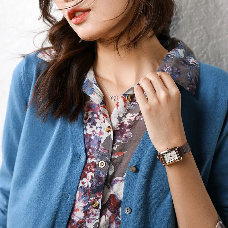 Green Knit Cardigan Women Autumn Winter 2024 - Image 10