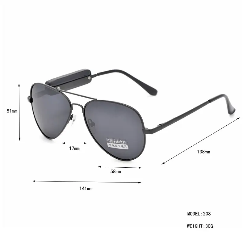 Smart Bluetooth Glasses for Men Polarized Sunglasses â feature 32