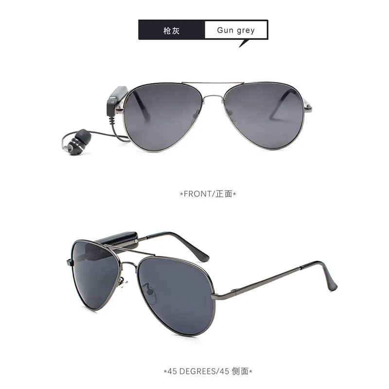 Smart Bluetooth Glasses for Men Polarized Sunglasses - Image 2