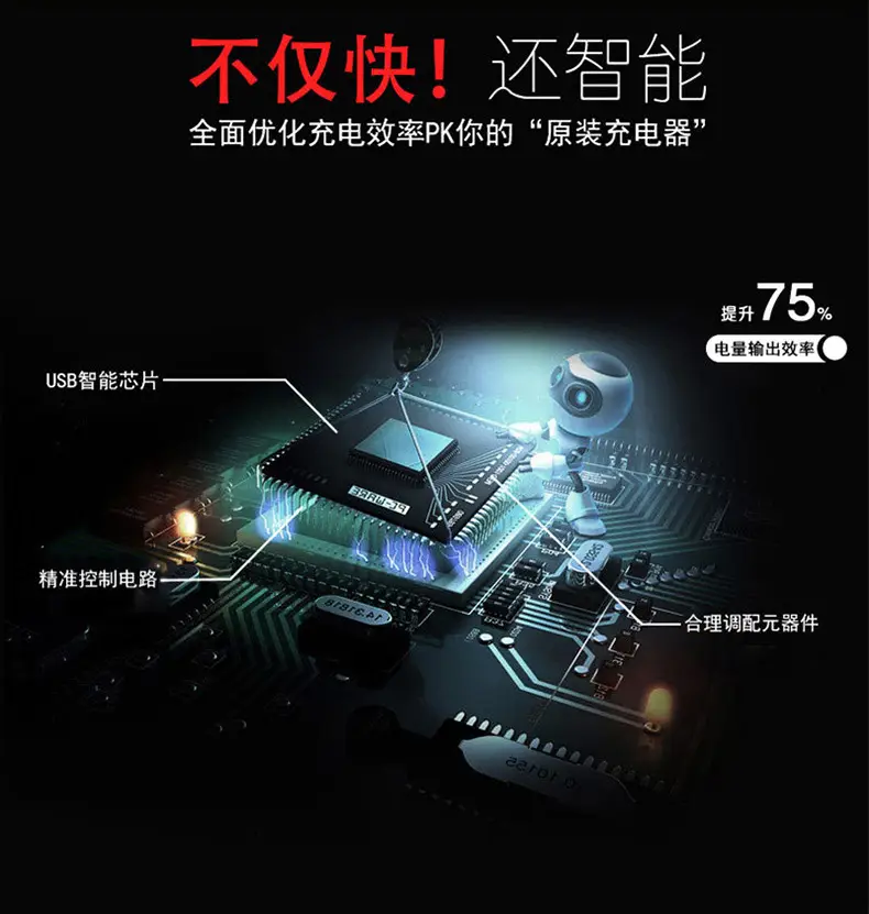 Haiyun DC31 Double U Car Charger 4.8A USB Fast — feature 7