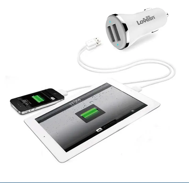 Haiyun DC31 Double U Car Charger 4.8A USB Fast — feature 8