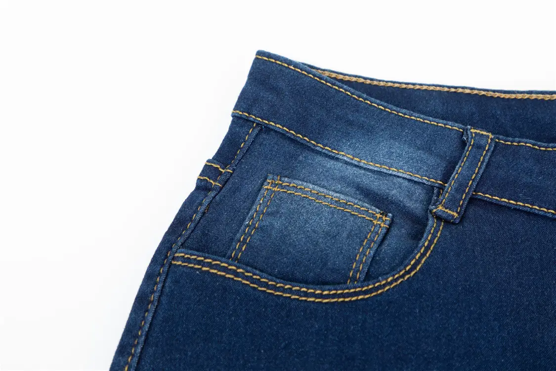 Women Slim Fit Blue Denim Leggings Stretchable — feature 17