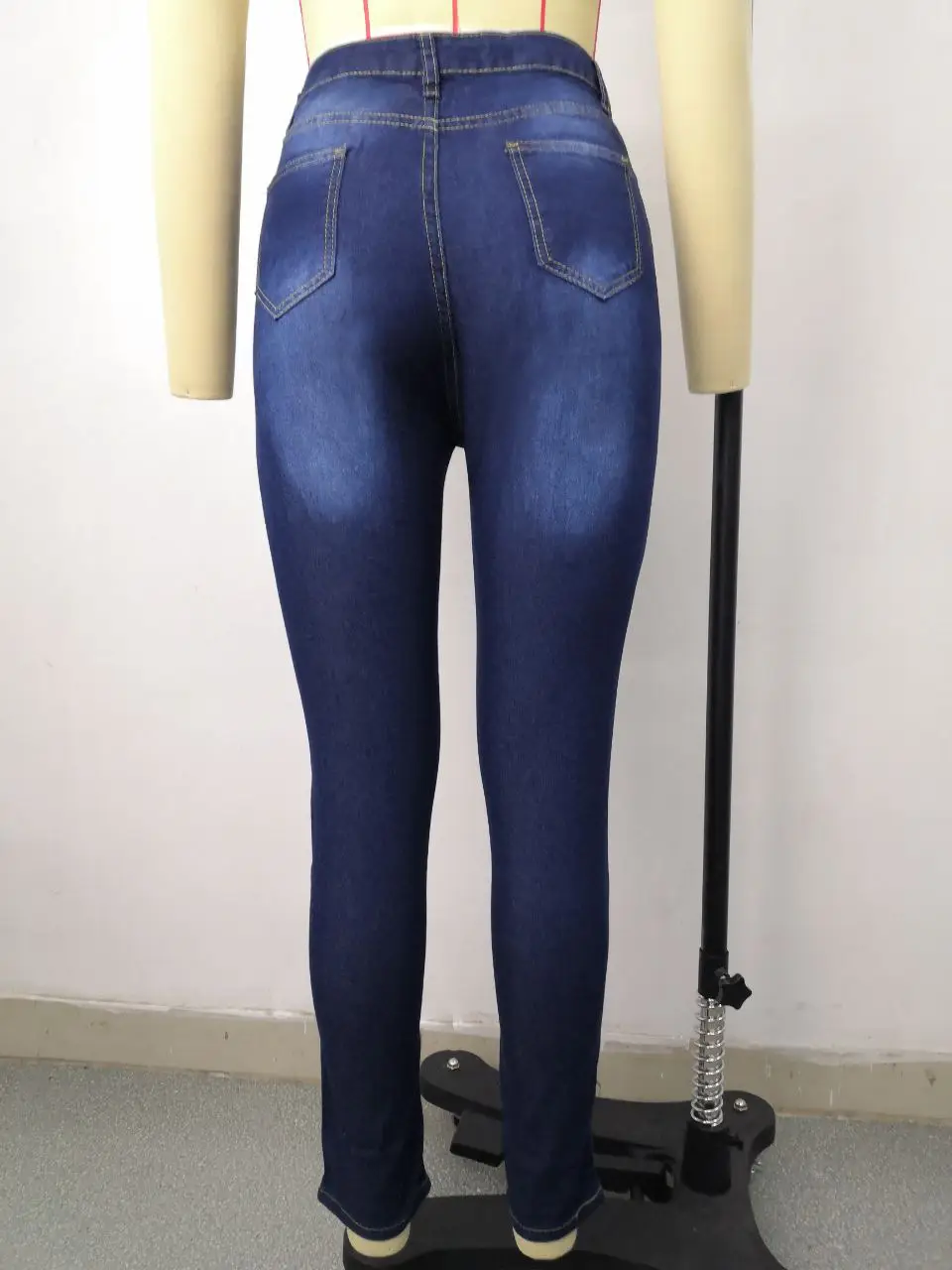 Women Slim Fit Blue Denim Leggings Stretchable — feature 20