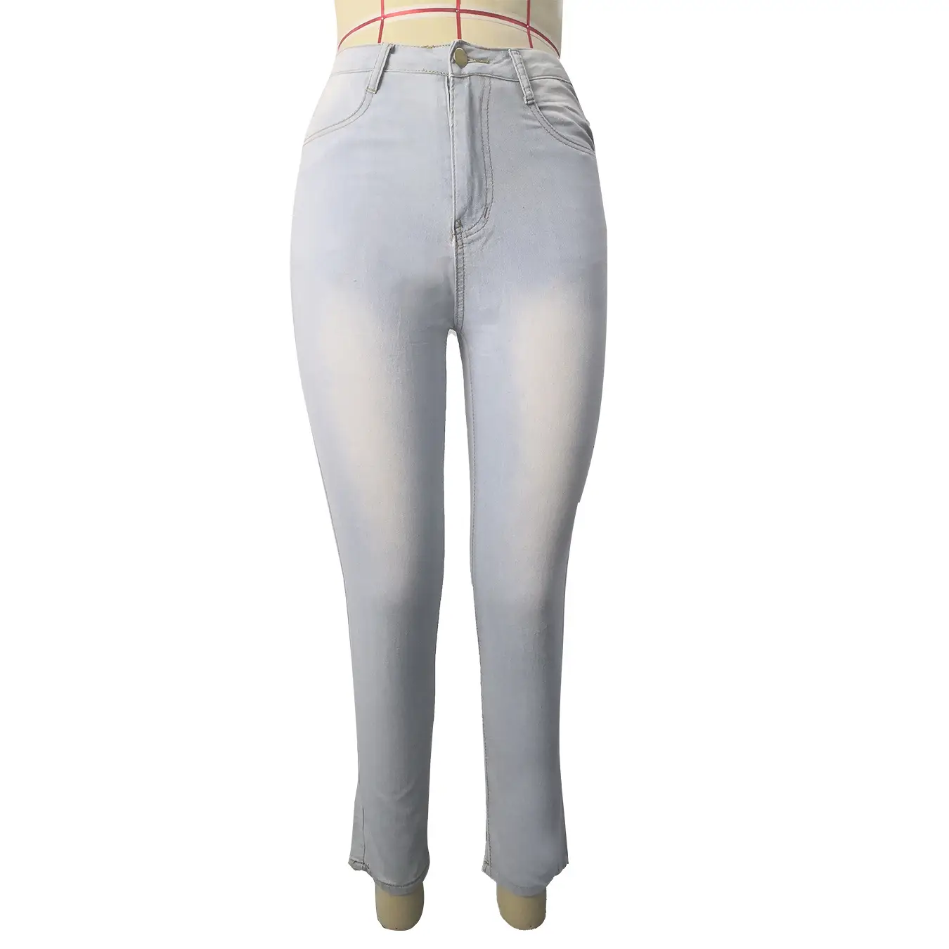 Women Slim Fit Blue Denim Leggings Stretchable — feature 26