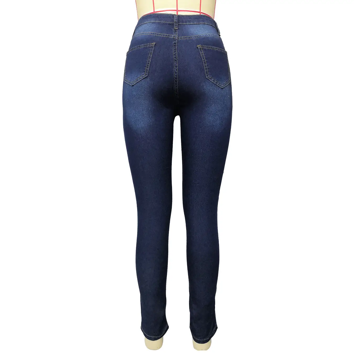 Women Slim Fit Blue Denim Leggings Stretchable — feature 29