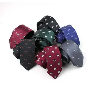 Red British Cross Xizang Tie for Men Women — feature 1