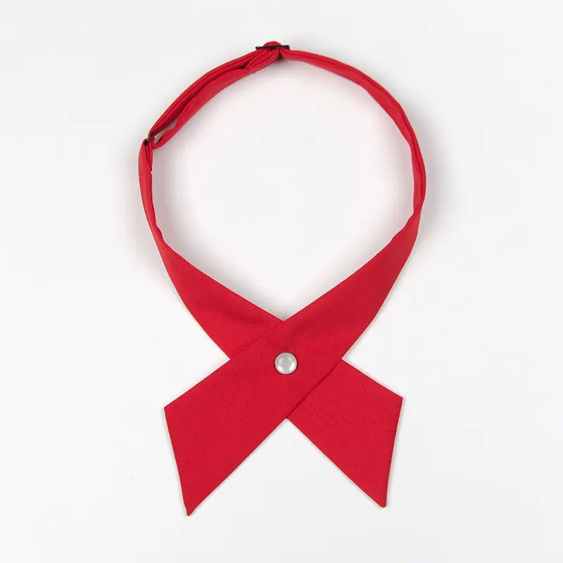 Red British Cross Xizang Tie for Men Women - Image 5