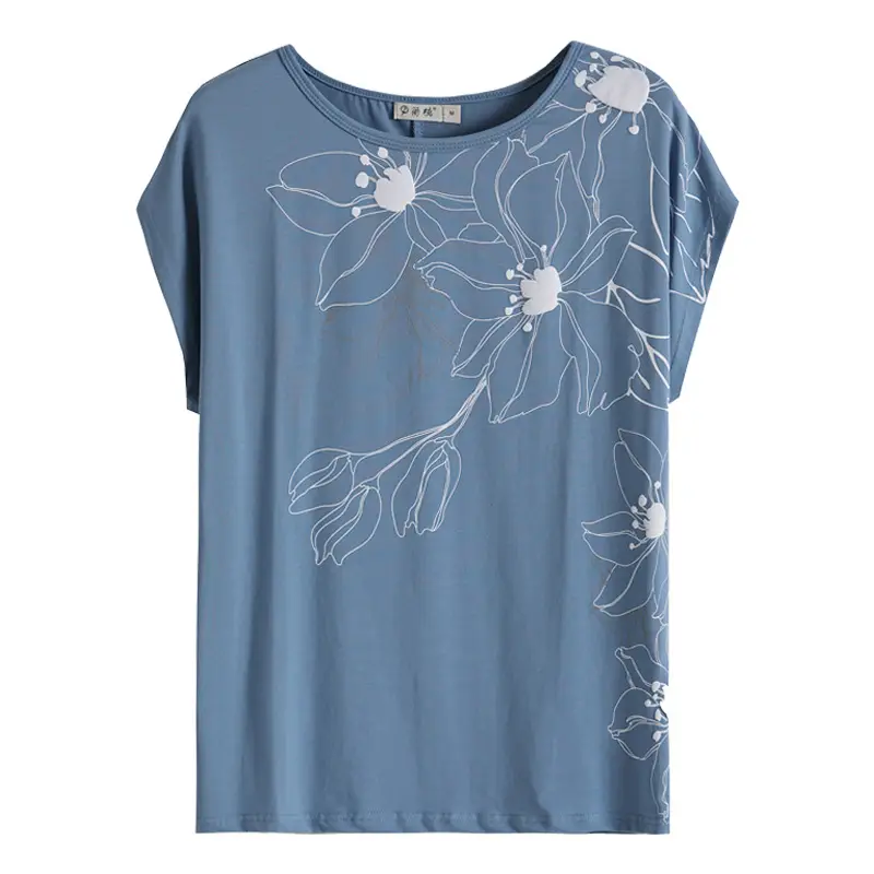 2023 Cotton Batwing T-Shirt Large Women Medium - Image 6