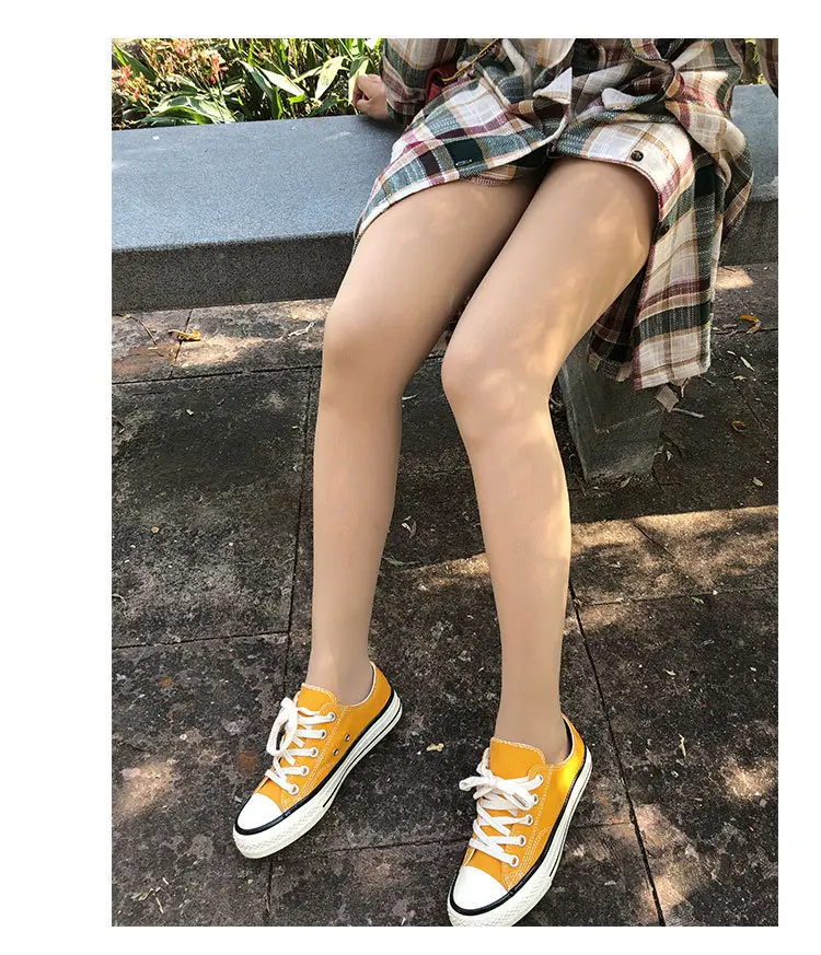 帮手描述图:秋冬光腿裸腿神器T裆肉色自然裸感加绒双层打底裤丝