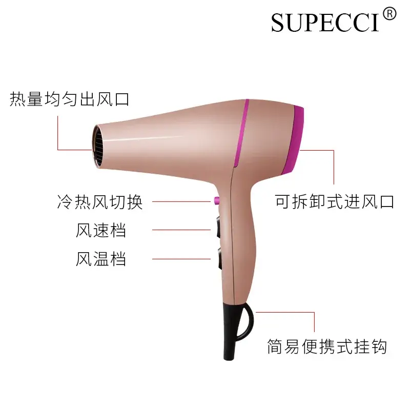 Cross-Border Hair Dryer with 50s Speed & Professional Finish - Image 4