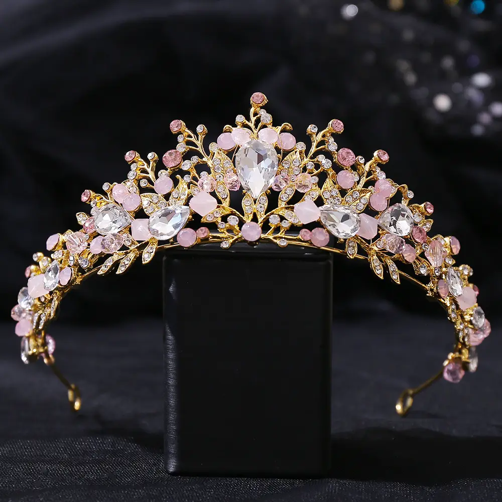 Korean Classic Wedding Headband with Crystal Embellishment - Image 19