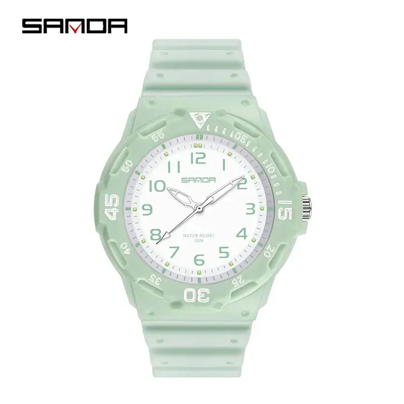 Sanda Black Analog Wristwatch for Girls - Image 6