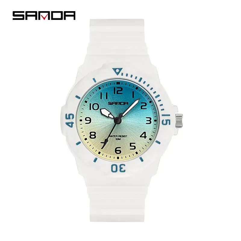 Sanda Black Analog Wristwatch for Girls - Image 8