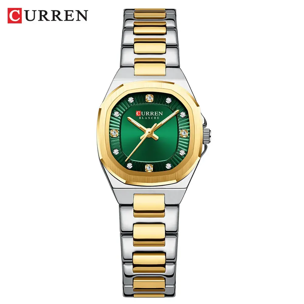 Curren Women's Blue Dial Quartz Watch Steel Band - Image 11