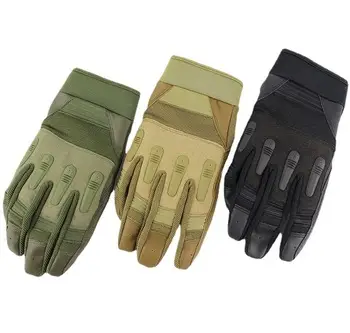 Cross-Border Outdoor Full Finger Combat Gloves Mountaineering Sports Non-Slip Cycling Motorcycle Touch Screen Breathable Tactical Gloves — feature 22
