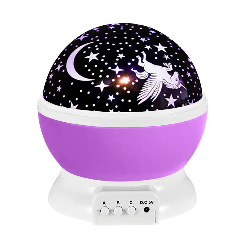 Foreign Trade Unicorn Projection Night Light - Image 3