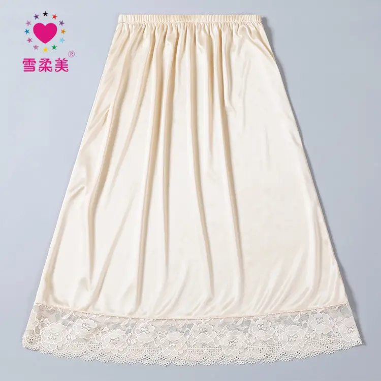 Black Silk Lace Half Skirt 60cm Anti-Penetration — feature 10
