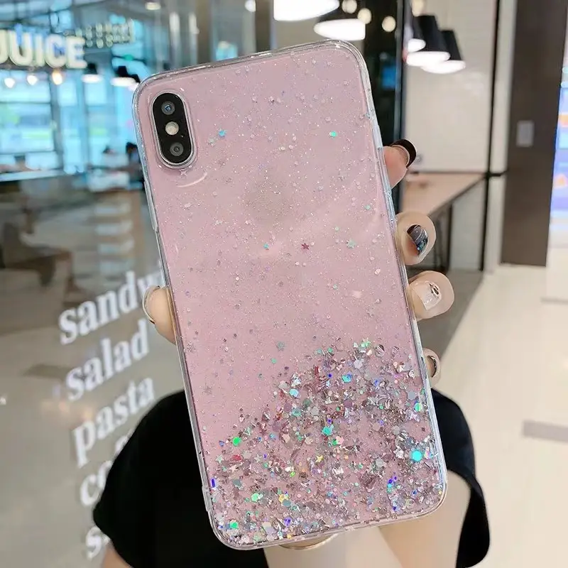 Apple 17 Pro Phone Case Glitter Anti-Drop 15/14/13 - Image 5