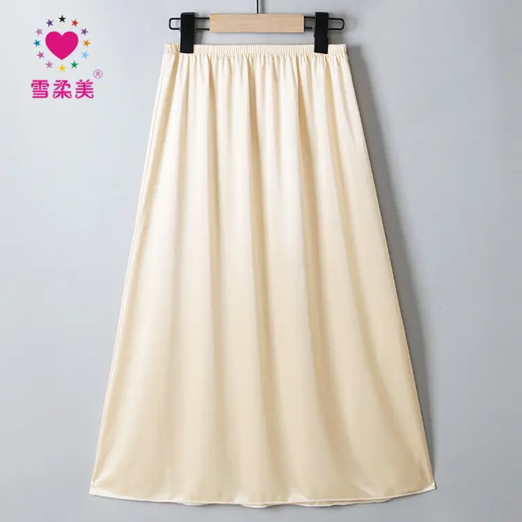 Black Silk Inner Petticoat Skirt 75cm Anti-Slip — feature 8