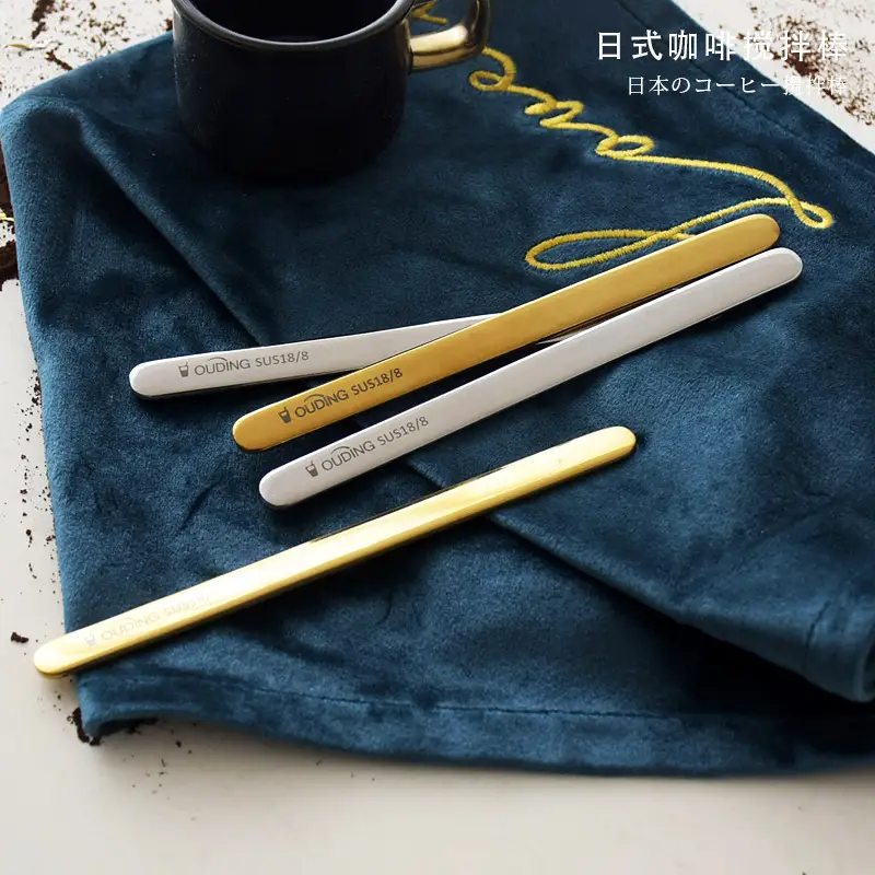 304 Stainless Steel Mixing Spoon Japanese Style Cocktail Stirring Stick - Image 4