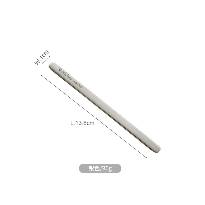 304 Stainless Steel Mixing Spoon Japanese Style Cocktail Stirring Stick - Image 2