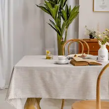 Red Black Checkered Tablecloth for Christmas Party Dining Set — feature 10