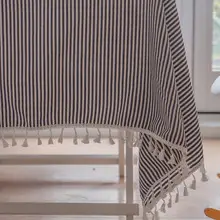 Red Black Checkered Tablecloth for Christmas Party Dining Set — feature 12