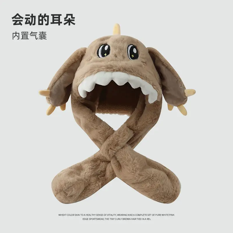 Cute Blue Shark Crossbody Scarf for Women