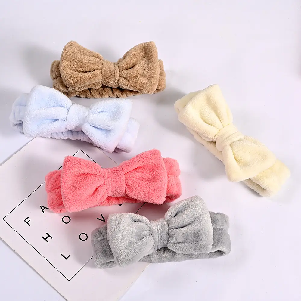 Cute Bow Hairbands for Women in Colors