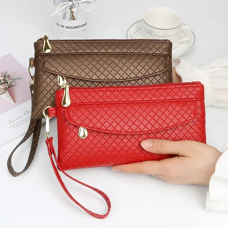 Red Korean Style Mini Phone Purse for Women - Image 7