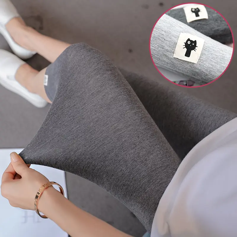 Maternity Leggings with Abdominal Support for Women - Image 5