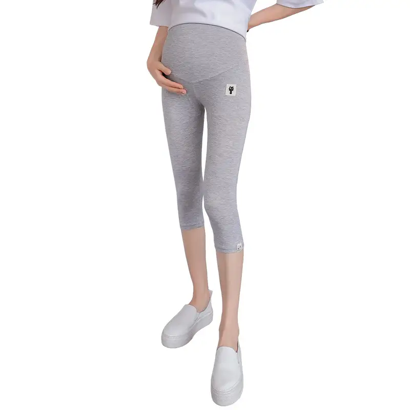 Maternity Leggings with Abdominal Support for Women - Image 8