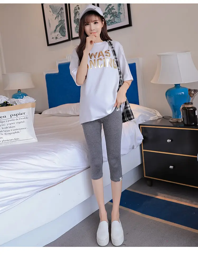 Maternity Leggings with Abdominal Support for Women — feature 32