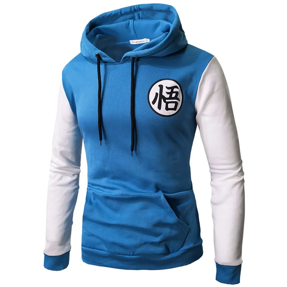 Wukong Printed Hoodie Grey Blue 6-Color Casual Sweatshirt - Image 7