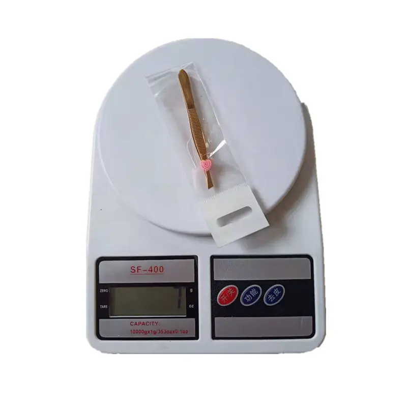 Stainless Steel Golden Eyebrow Clip Tools for Precision Trimming - Image 7