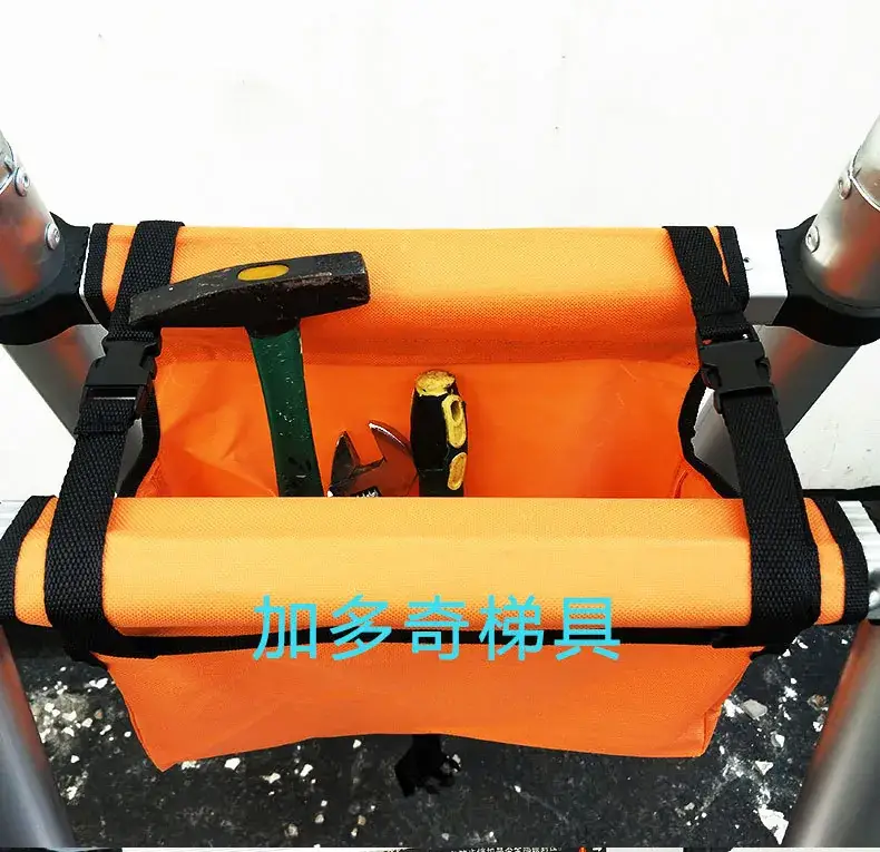 Telescopic Ladder with Orange Cloth Bag 1.4m-1.7m — feature 13