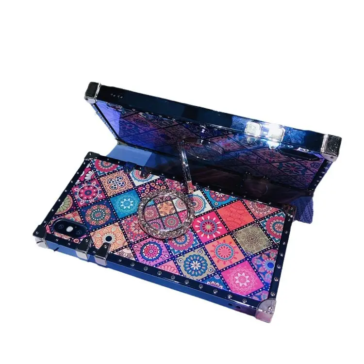 Chinese Rhombic iPhone 15 Drop Resistant Case - Image 7